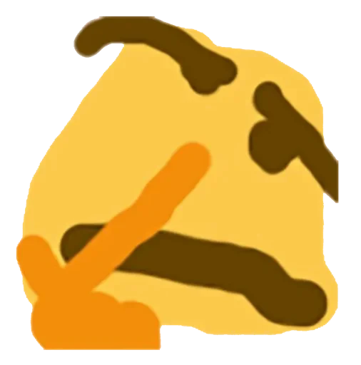 🤔 Стикер «ebasosinaotsnuwix» для Telegram