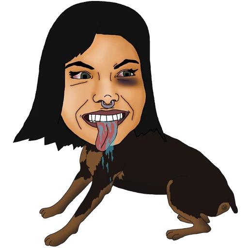 🐶 Стикер «Ебатория» для Telegram