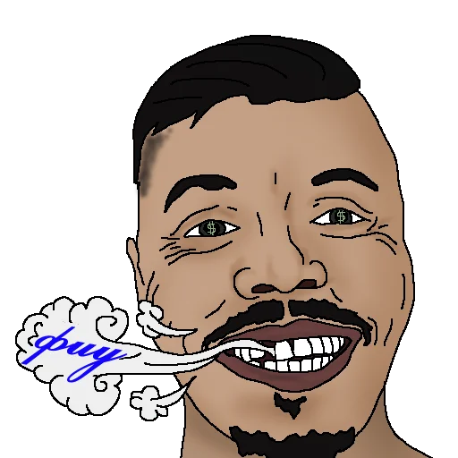 🌬 Стикер «Ебатория» для Telegram