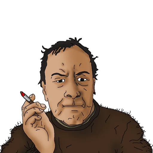 🚬 Стикер «Ебатория» для Telegram
