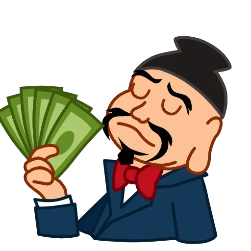 💴 Стикер «Ebisuss Bay» для Telegram