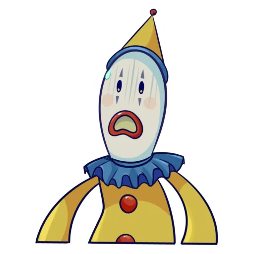 😰 Стикер «amazing circus» для Telegram