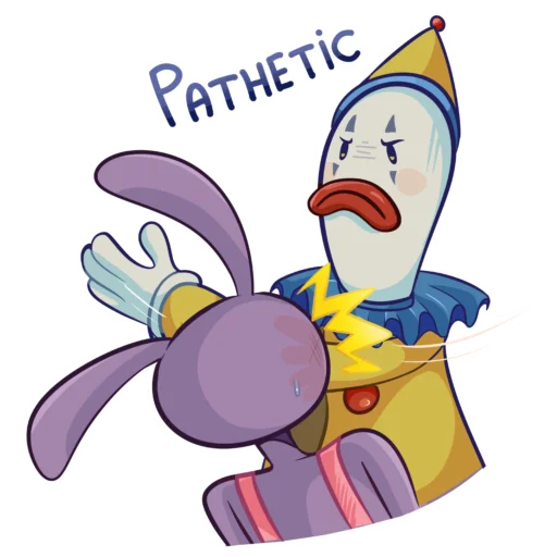 😠 Стикер «amazing circus» для Telegram