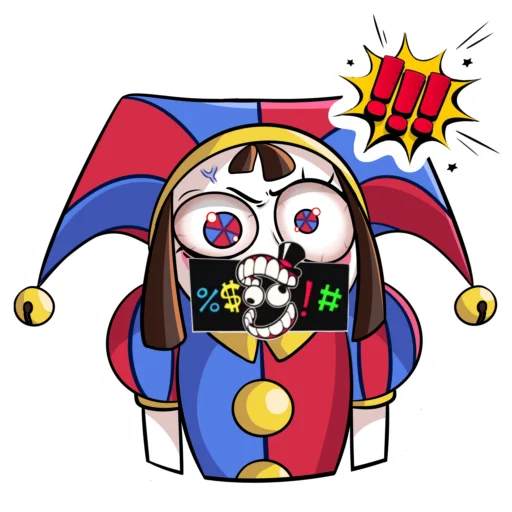 🤬 Стикер «amazing circus» для Telegram