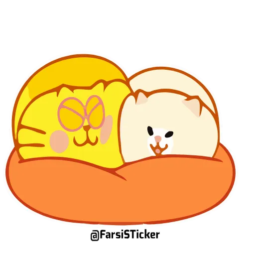 💤 Стикер «ecat farsisticker» для Telegram