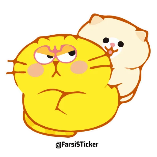 🤨 Стикер «ecat farsisticker» для Telegram