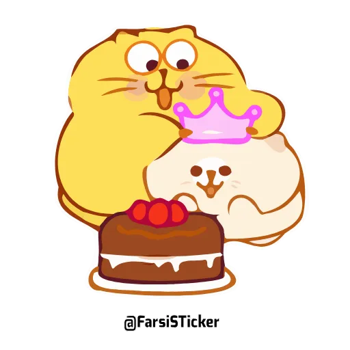 🎉 Стикер «ecat farsisticker» для Telegram