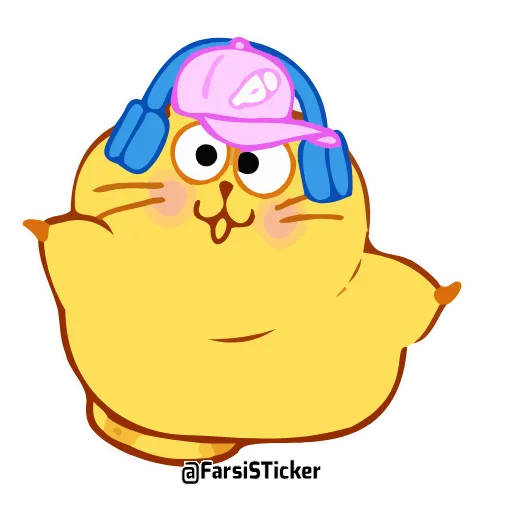 💃 Стикер «ecat farsisticker» для Telegram