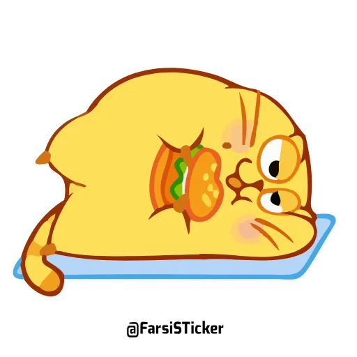 Стикерпак ecat farsisticker для Telegram