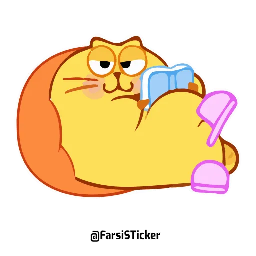 📘 Стикер «ecat farsisticker» для Telegram