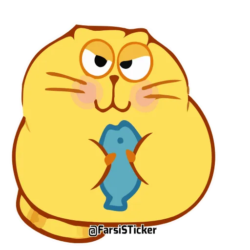 😈 Стикер «ecat farsisticker» для Telegram