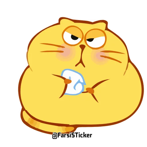 😠 Стикер «ecat farsisticker» для Telegram