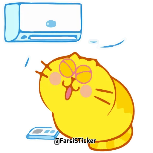😌 Стикер «ecat farsisticker» для Telegram