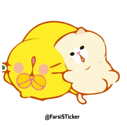 🥱 Стикер «ecat farsisticker» для Telegram