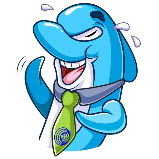 😂 Стикер «Dolphins echo.org» для Telegram