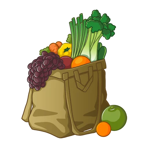 🍌 Стикер «eco friendly» для Telegram