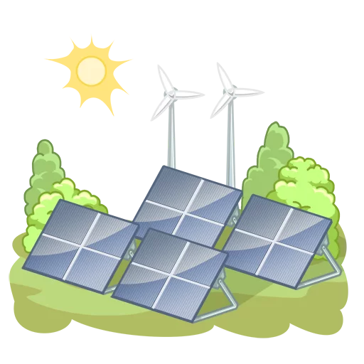 🔋 Стикер «eco friendly» для Telegram
