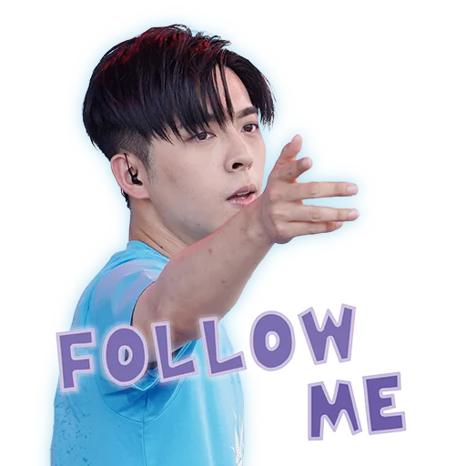 👥 Стикер «Edan Lui - QQ ON ON QQ Sticker» для Telegram