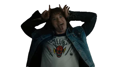 🎸 Стикер «Eddie Munson Stranger Things» для Telegram