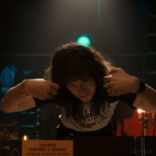 🎸 Стикер «Eddie Munson Stranger Things» для Telegram