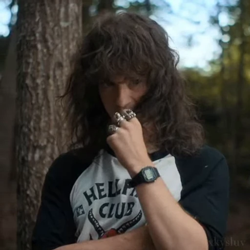 🎸 Стикер «Eddie Munson Stranger Things» для Telegram