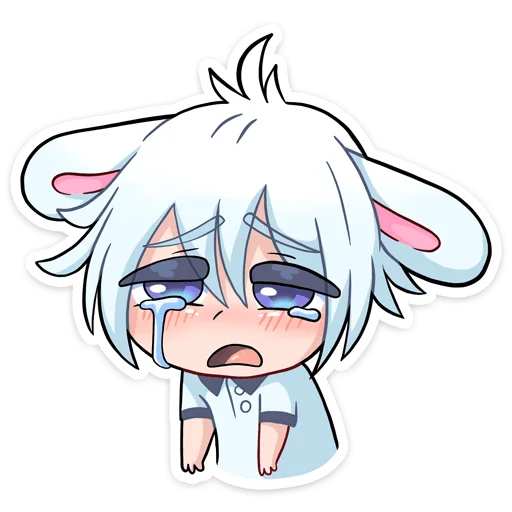 😭 Стикер «Шизо» для Telegram