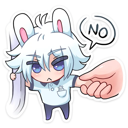🙅‍♂ Стикер «Шизо» для Telegram