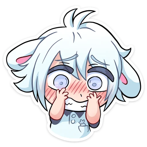😬 Стикер «Шизо» для Telegram