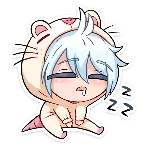 😴 Стикер «Шизо» для Telegram