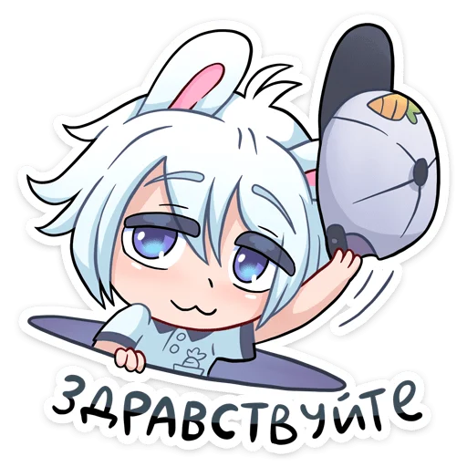👋 Стикер «Шизо» для Telegram