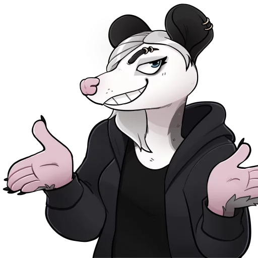 🤷‍♀️ Стикер «Eden’s Poss Pack» для Telegram