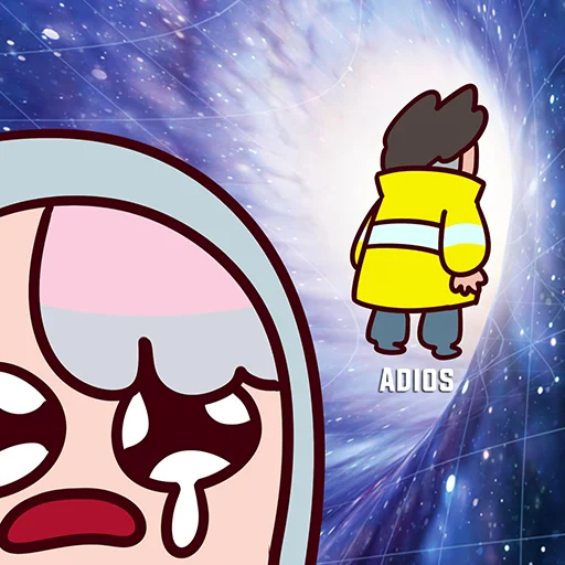 🚀 Стикер «Edgerunners Meme» для Telegram