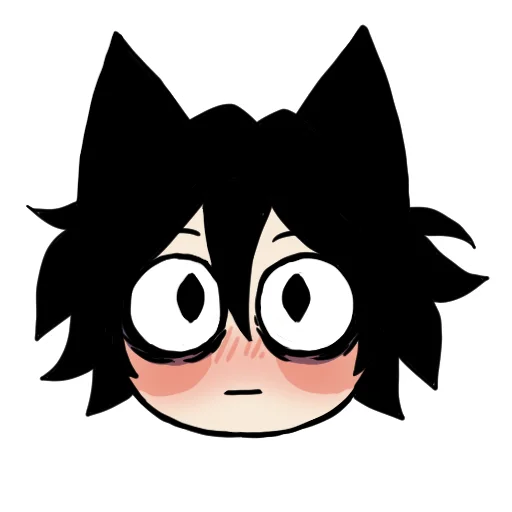 😳 Стикер «Edgy catboy» для Telegram
