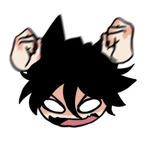 😡 Стикер «Edgy catboy» для Telegram