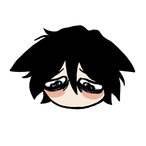 😥 Стикер «Edgy catboy» для Telegram