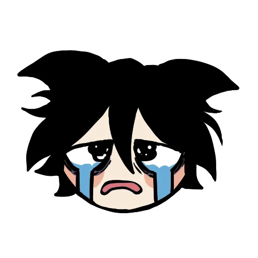 😭 Стикер «Edgy catboy» для Telegram