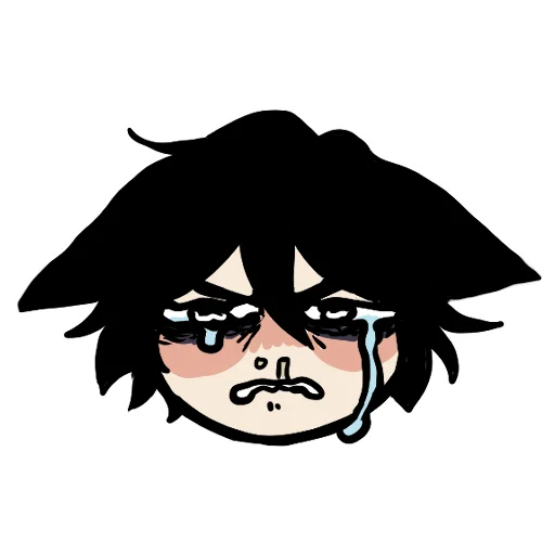 😭 Стикер «Edgy catboy» для Telegram