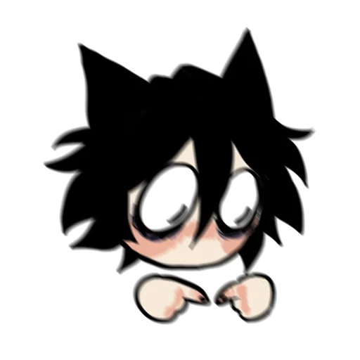 😳 Стикер «Edgy catboy» для Telegram