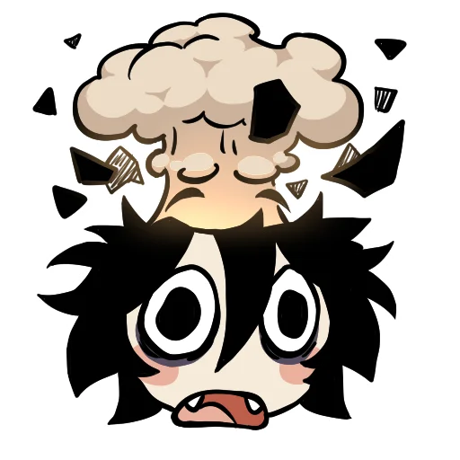 🤯 Стикер «Edgy catboy» для Telegram