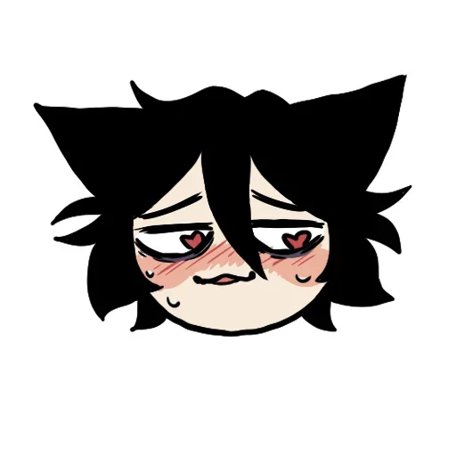 😍 Стикер «Edgy catboy extended» для Telegram