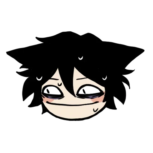 😰 Стикер «Edgy catboy extended» для Telegram