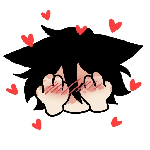 💕 Стикер «Edgy catboy extended» для Telegram