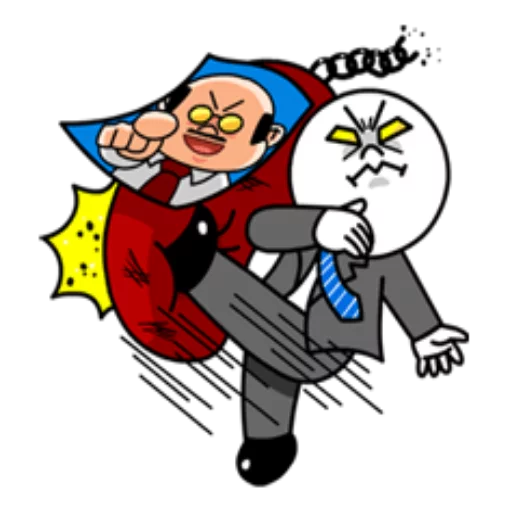 😡 Стикер «Edition Mad Angry Line» для Telegram