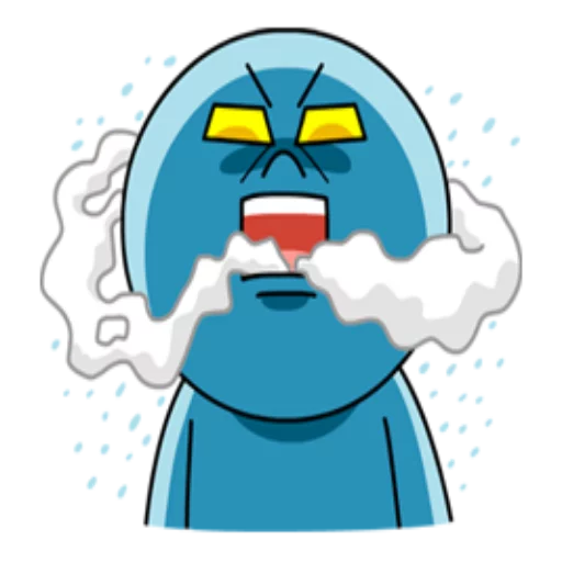 😤 Стикер «Edition Mad Angry Line» для Telegram