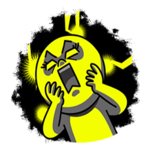 😱 Стикер «Edition Mad Angry Line» для Telegram
