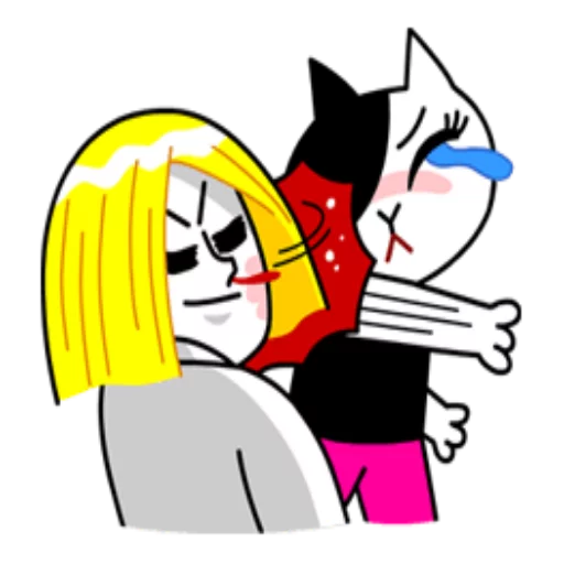 👊 Стикер «Edition Mad Angry Line» для Telegram