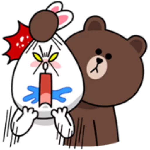 😡 Стикер «Edition Mad Angry Line» для Telegram