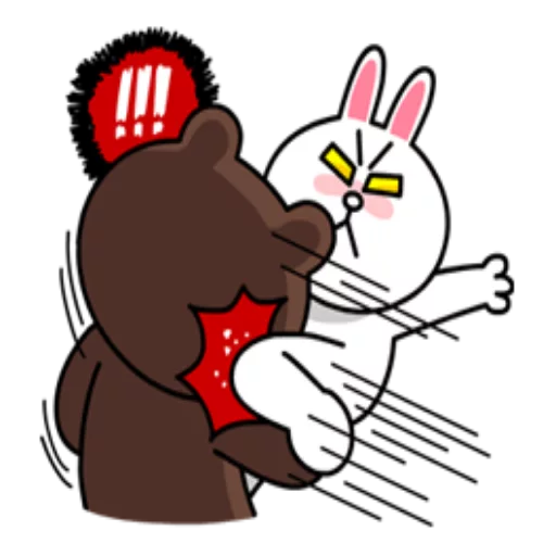 👊 Стикер «Edition Mad Angry Line» для Telegram