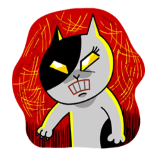 😤 Стикер «Edition Mad Angry Line» для Telegram