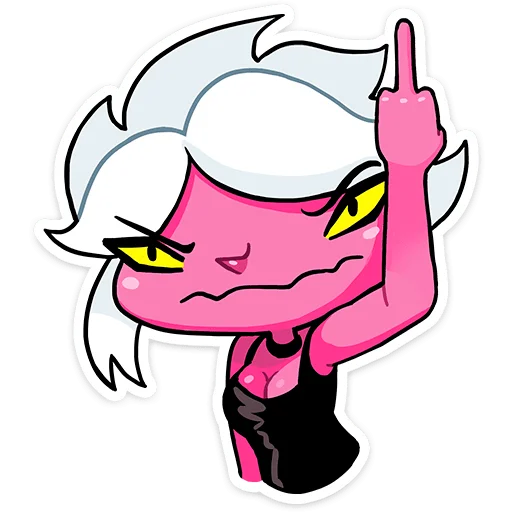 🖕 Стикер «Эдна» для Telegram